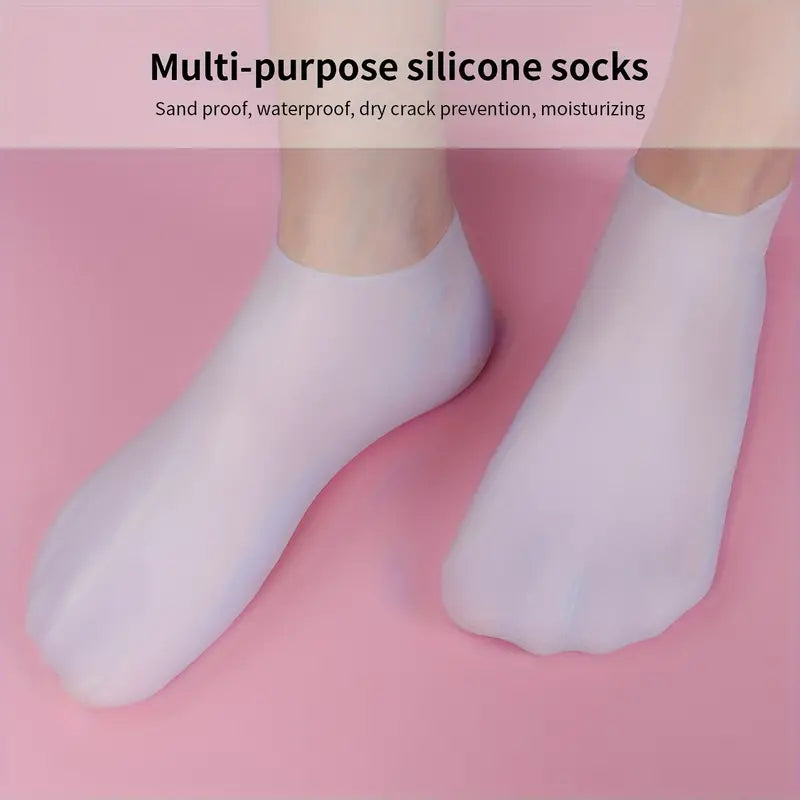 Silicone Moisturizing Socks – The Mini Shop