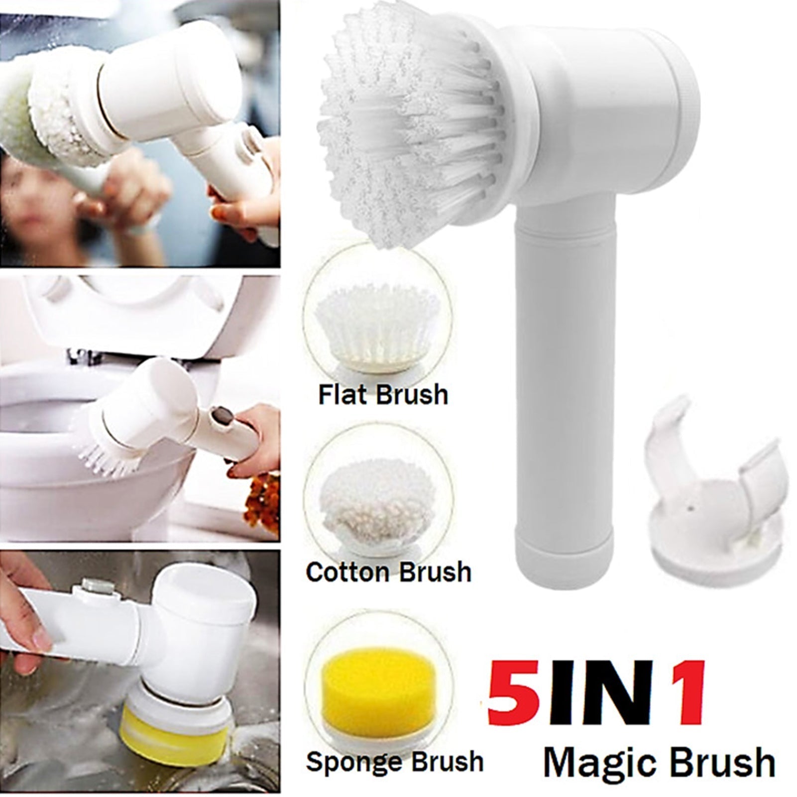 5-in-1 Handheld Electric Cleaning Brush – The Mini Shop